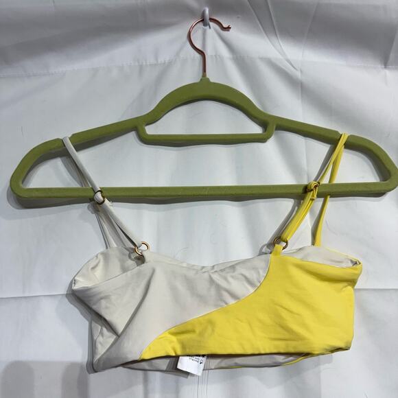L*Space Yellow Ari Color Block Ari Top Sz M NWT - Picture 10 of 13